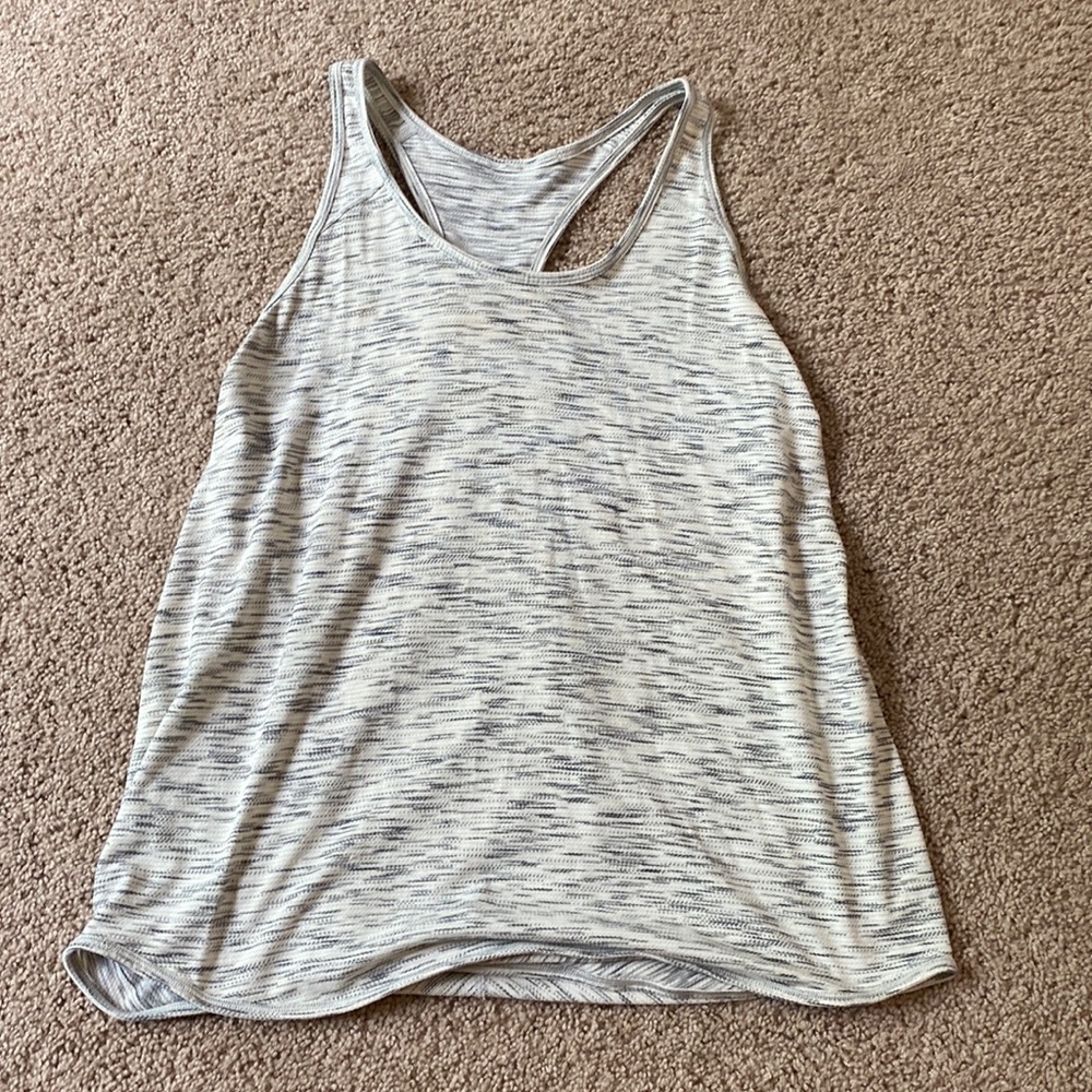 Grey heather lulu tank size 8